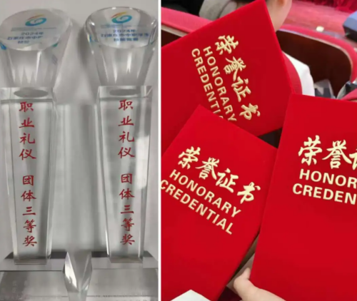  石家莊東華鐵路學(xué)校在石家莊市中職學(xué)生技能大賽_“職業(yè)禮儀”賽比賽中獲佳績(jī)